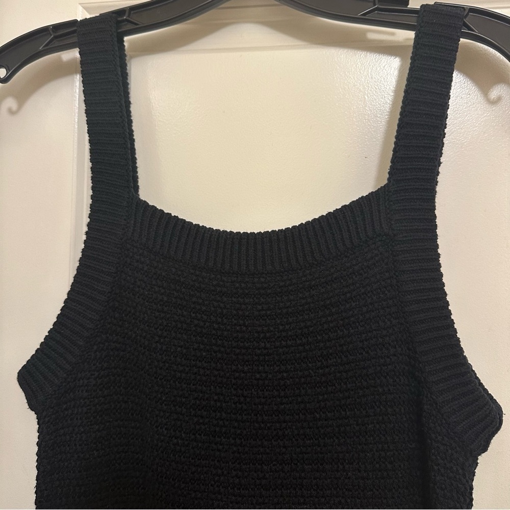 H&M Black Knit Mini Dress - Picture 4 of 8